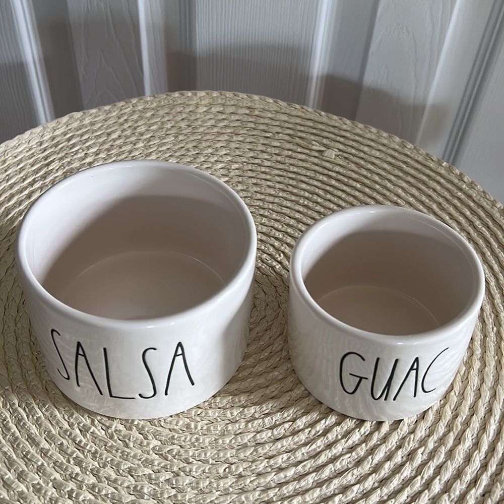 Rae Dunn Guac and Salsa Bowl Set - Picture 5 of 9